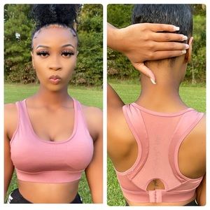 Available in rose pink, black, gray